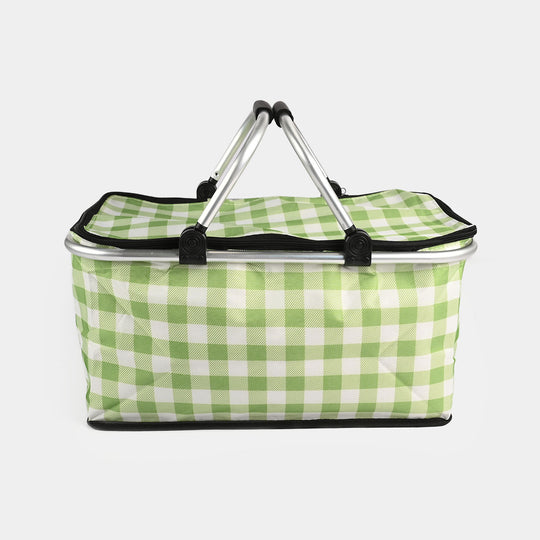Insulated Picnic & Grocery Basket – Foldable, Lightweight & Multi-Purpose