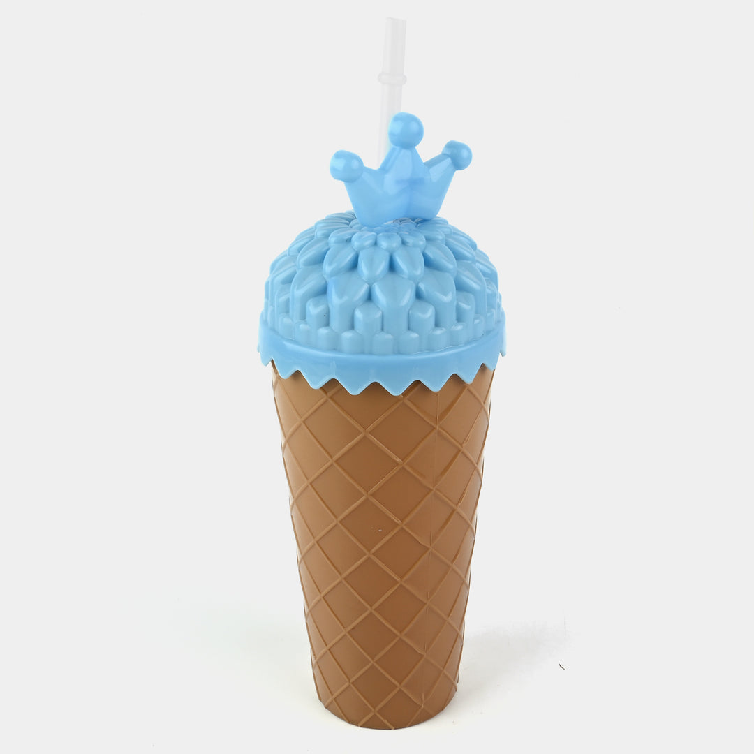 Polka Straw Glass For Kids