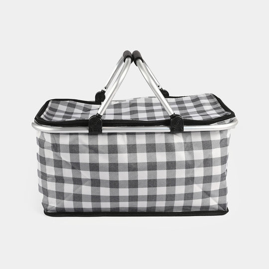 Insulated Picnic & Grocery Basket – Foldable, Lightweight & Multi-Purpose