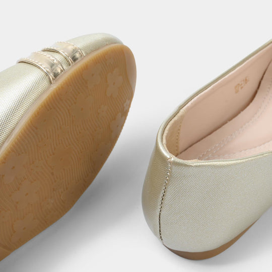 Girls Pumps ZP-162-GOLDEN