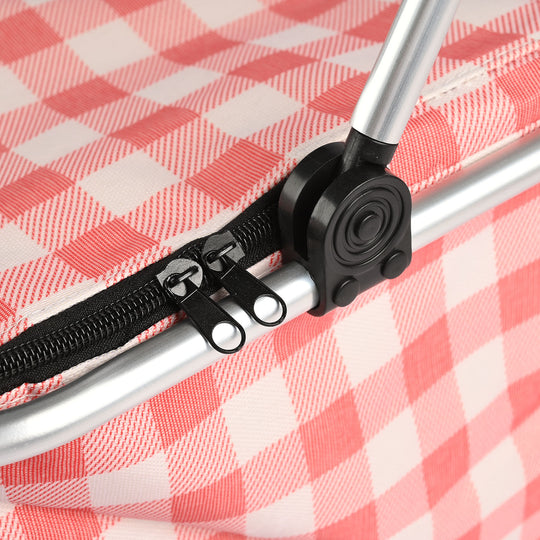 Insulated Picnic & Grocery Basket – Foldable, Lightweight & Multi-Purpose