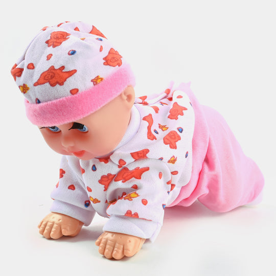 Crawling Dancing Doll With Sound For Kids