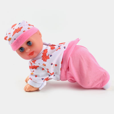 Crawling Dancing Doll With Sound For Kids
