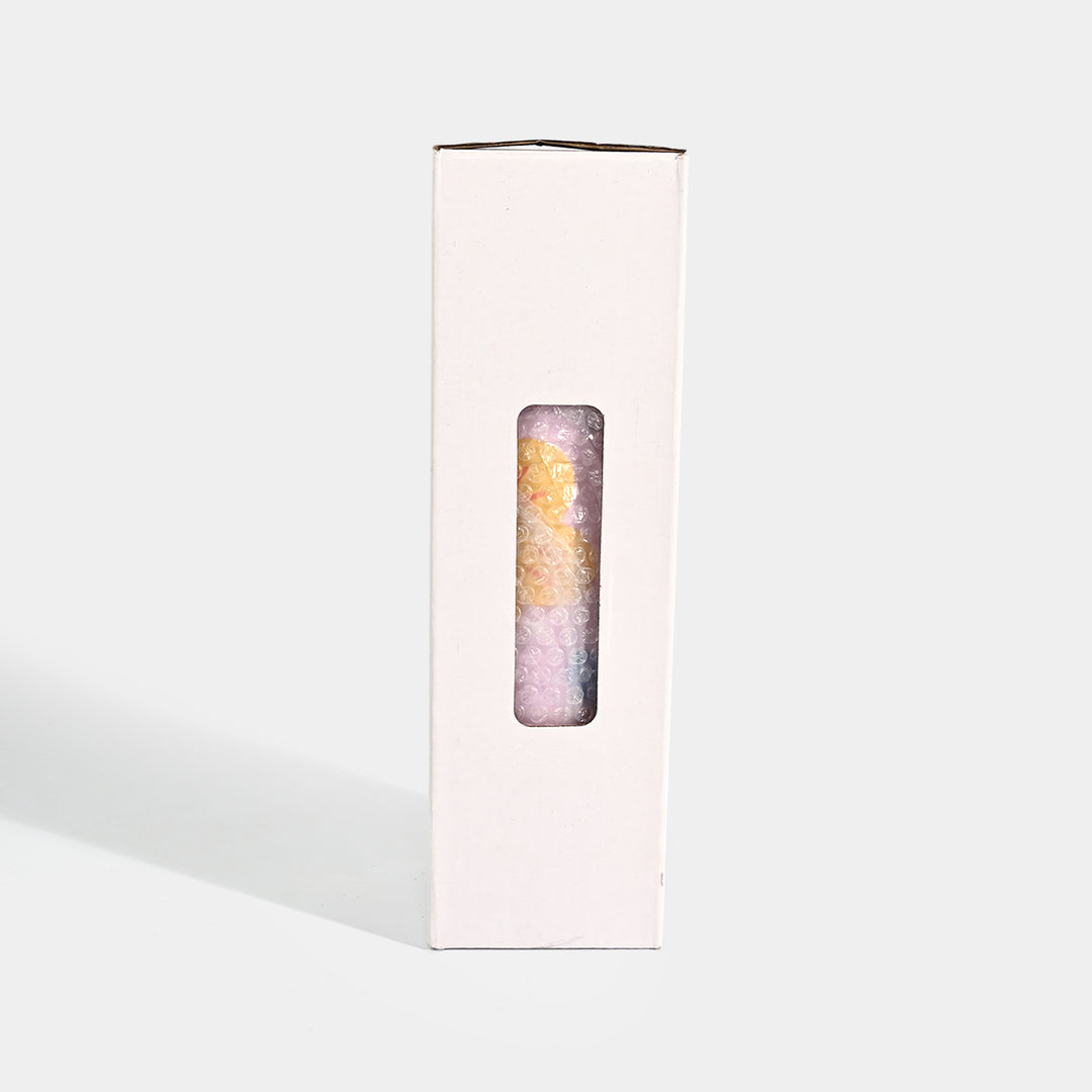 Fluted Cold Cup Tumbler with Straw