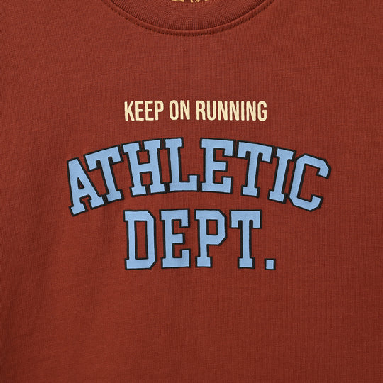 Boys Cotton Jersey T-Shirt H/S Athletic Dept