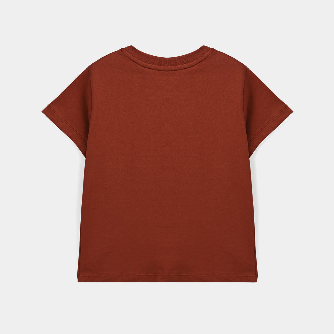 Boys Cotton Jersey T-Shirt H/S Athletic Dept