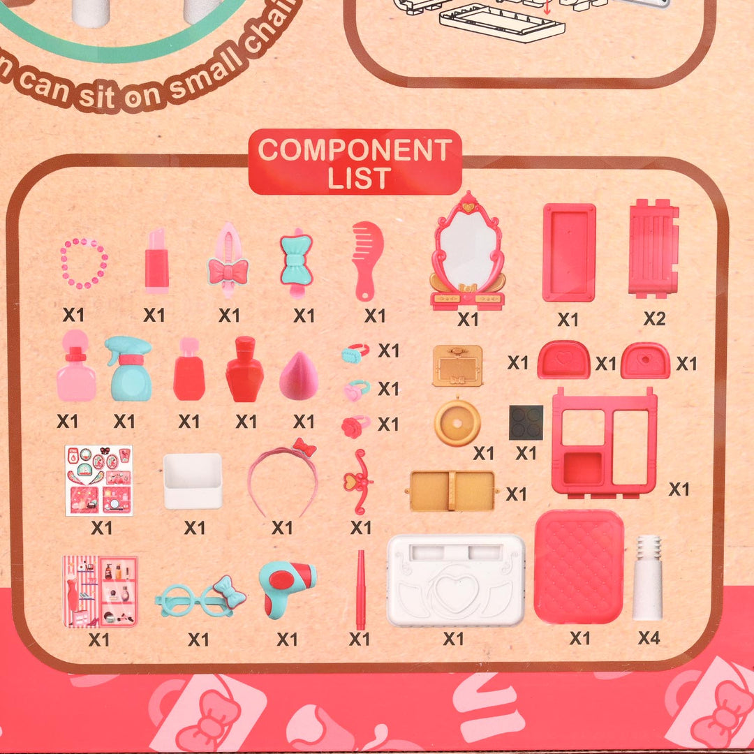 38 PCS Makeup Vanity Set