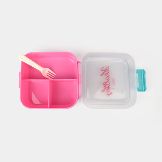 Plastic Lunch Box With Cutlery | 1.5ltr