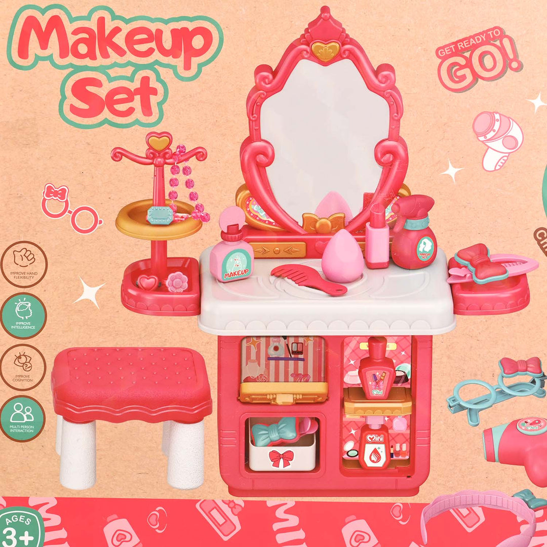 38 PCS Makeup Vanity Set