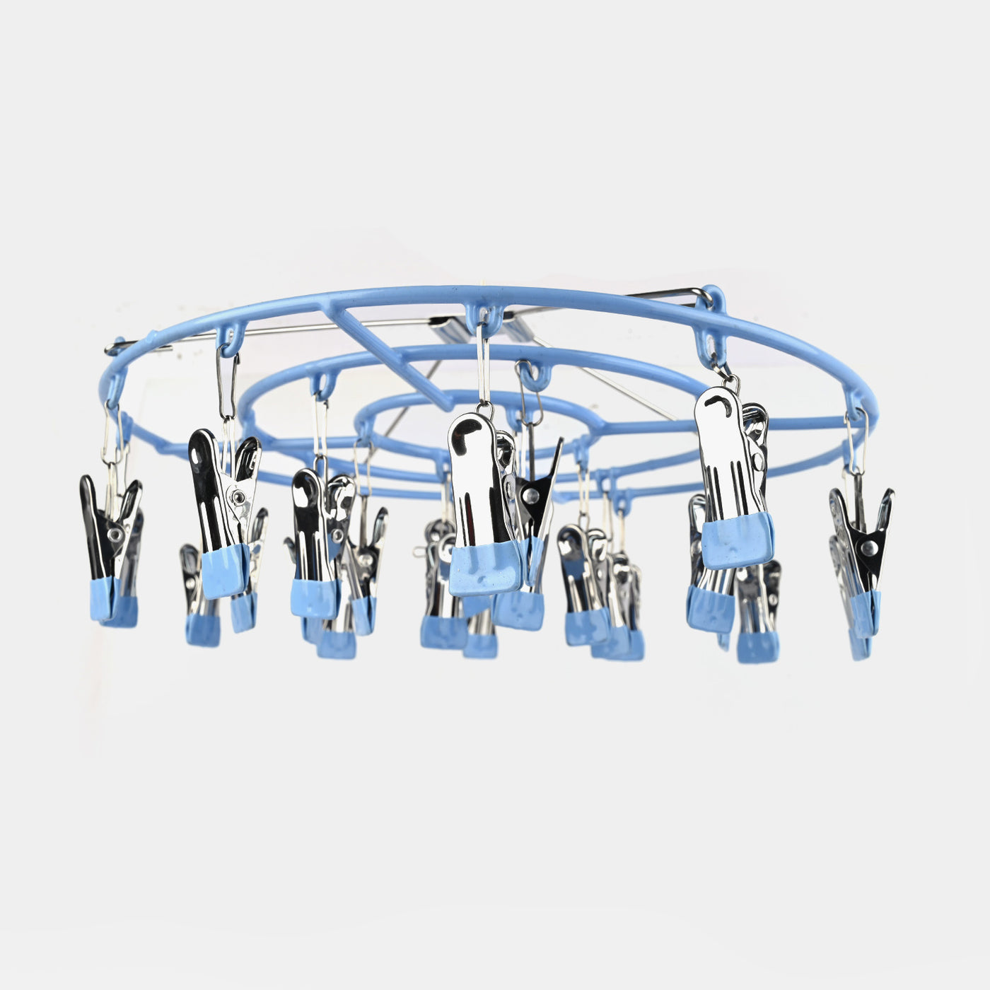 Laundry Cloth Metal Hanger Clips 24Pcs Set