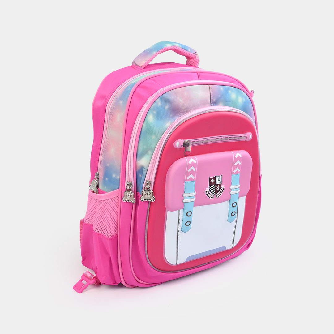 16" 3D Embossed School Bag Set | Grade 1-4