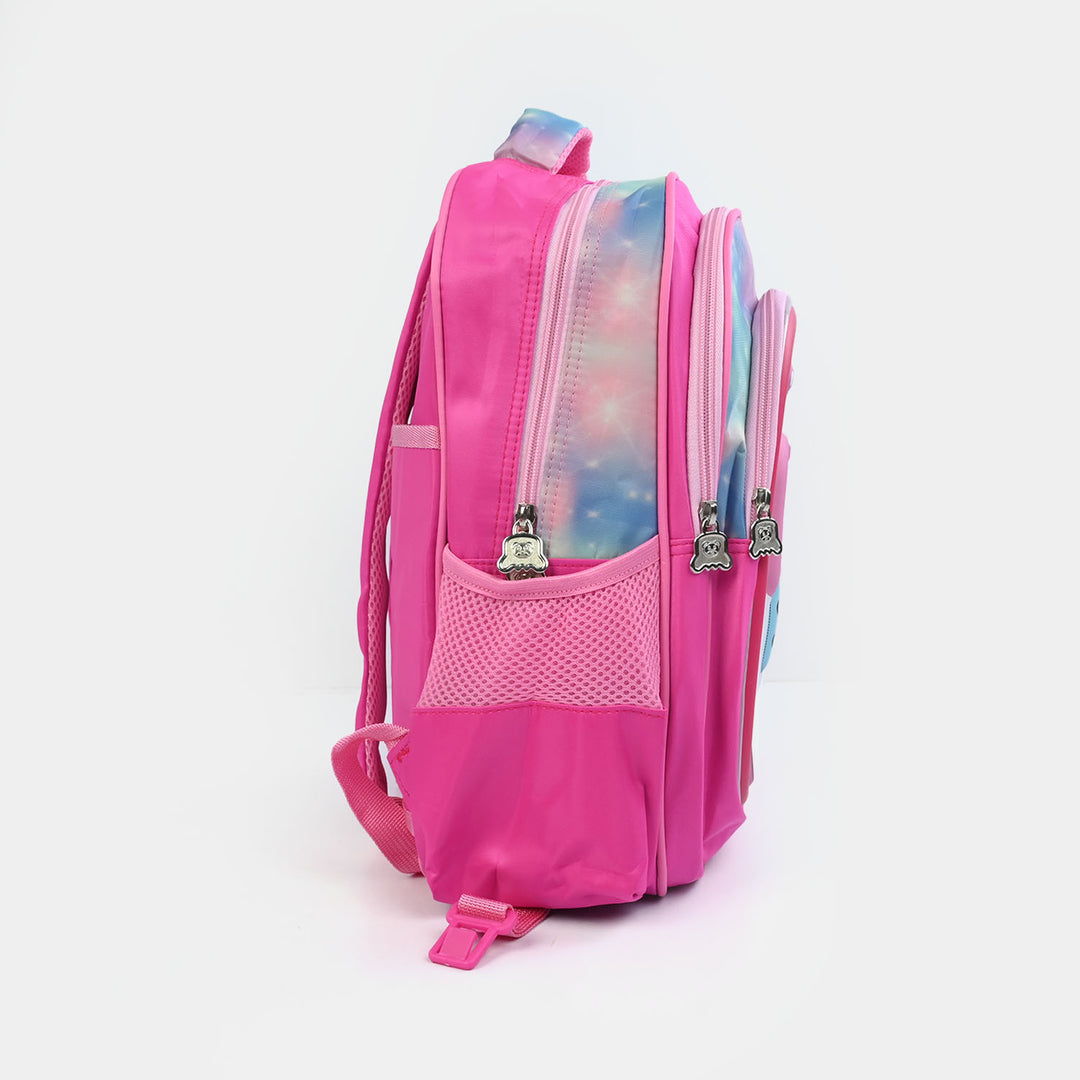16" 3D Embossed School Bag Set | Grade 1-4