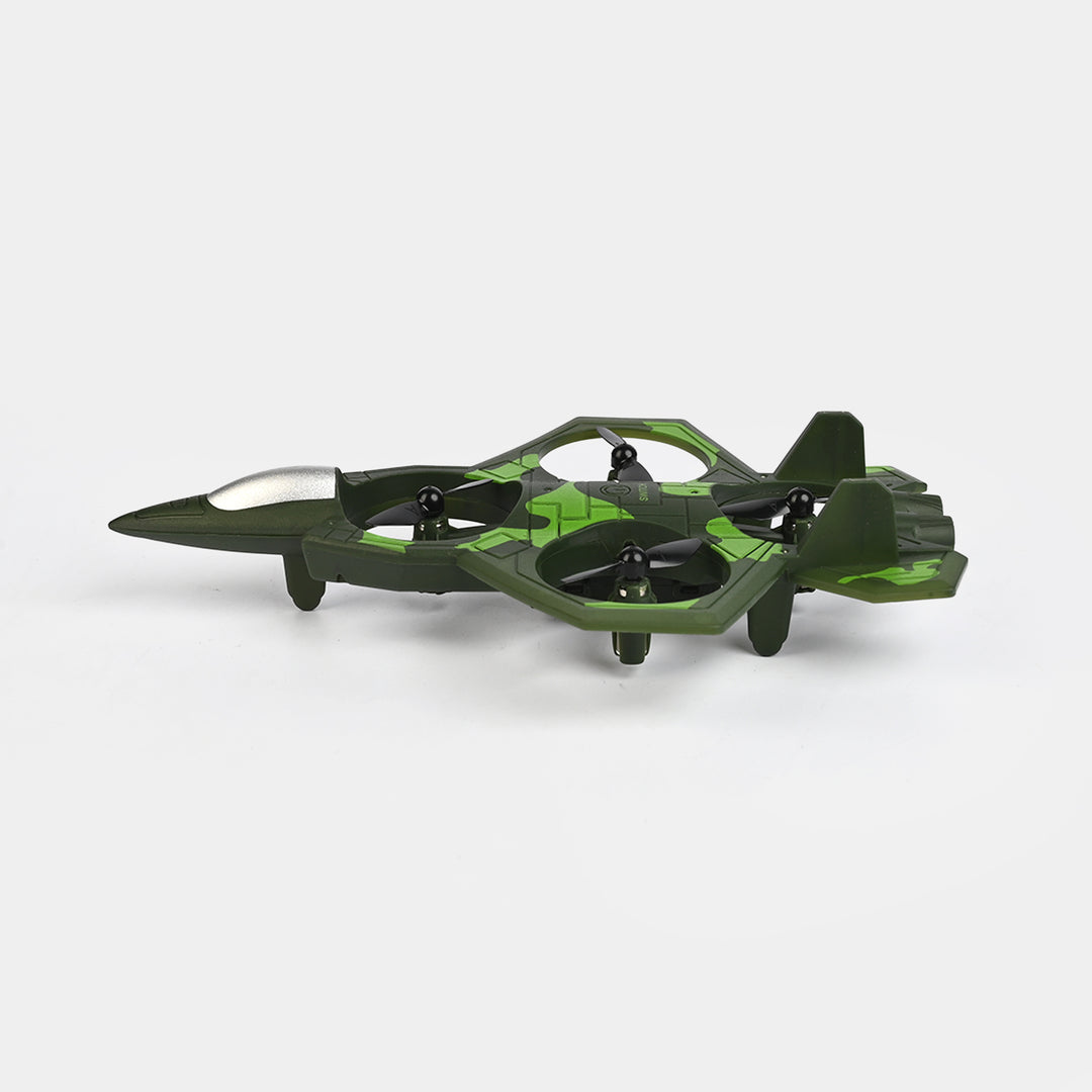 Kids Remote Control Stealth Jet Quadcopter Aircraft