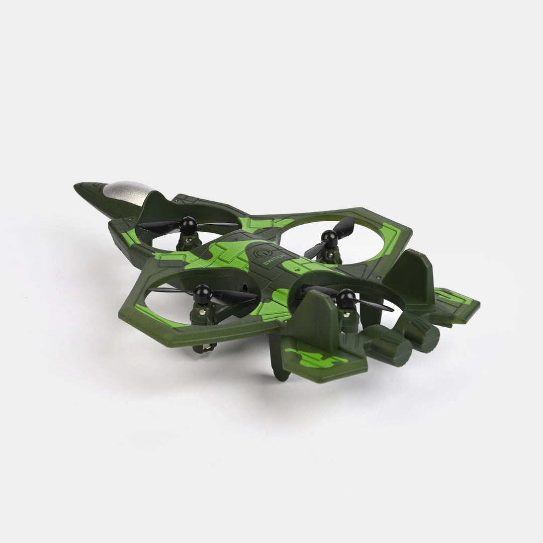 Kids Remote Control Stealth Jet Quadcopter Aircraft
