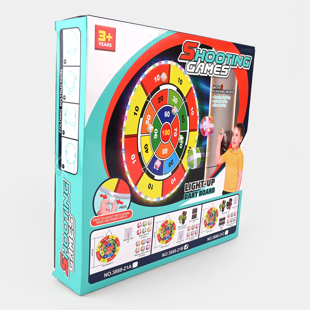 2 IN 1 Sticky Dartboard Play Set