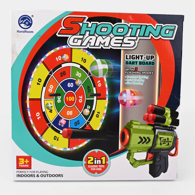 2 IN 1 Sticky Dartboard Play Set