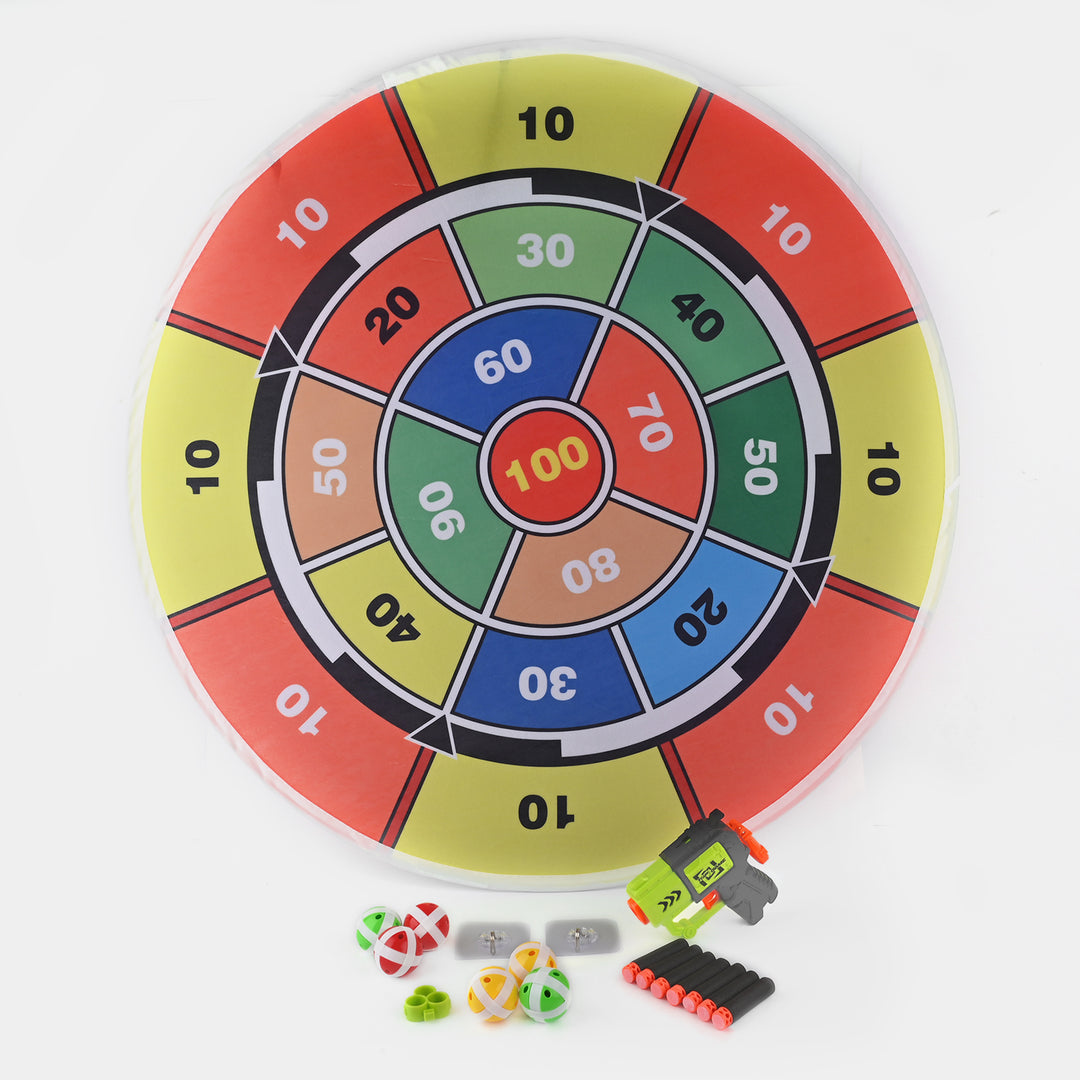 2 IN 1 Sticky Dartboard Play Set