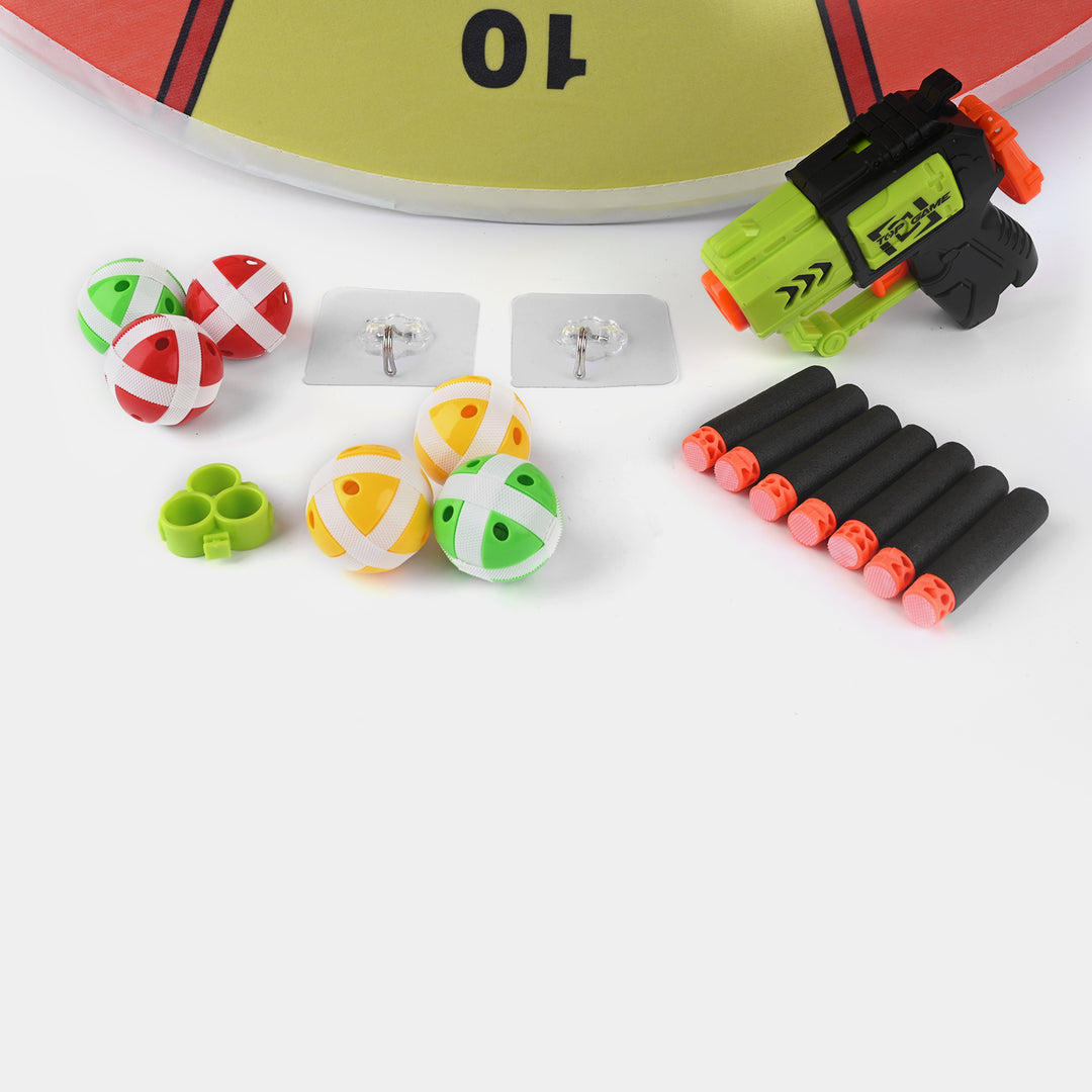 2 IN 1 Sticky Dartboard Play Set