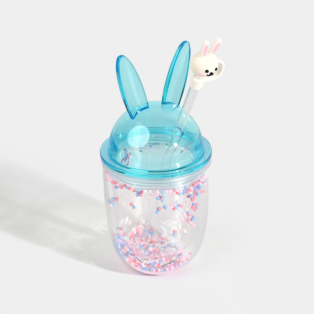 Acrylic Tumbler Mug with Straw