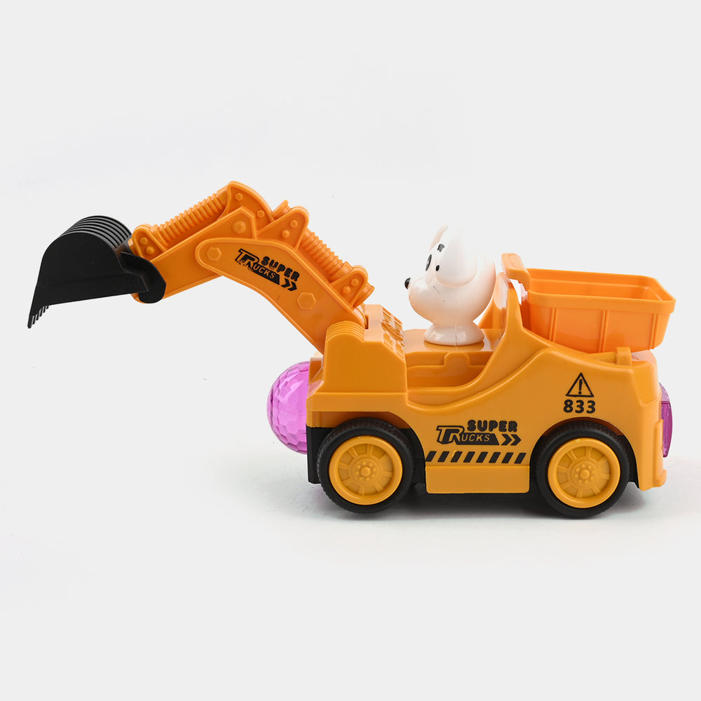 Electric Excavator With Light & Music