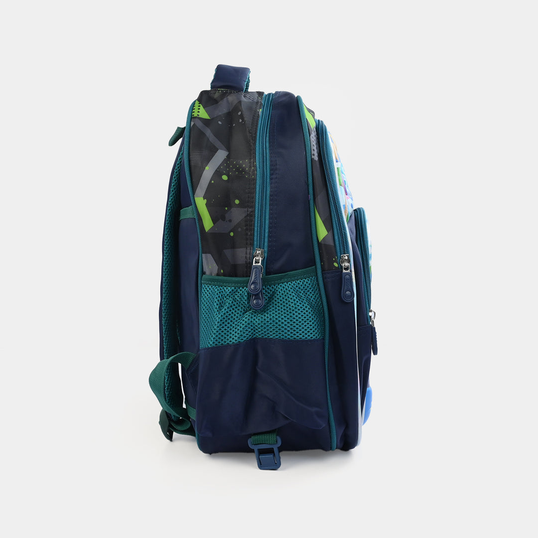 16" 3D Embossed School Backpack | Grade 2-5