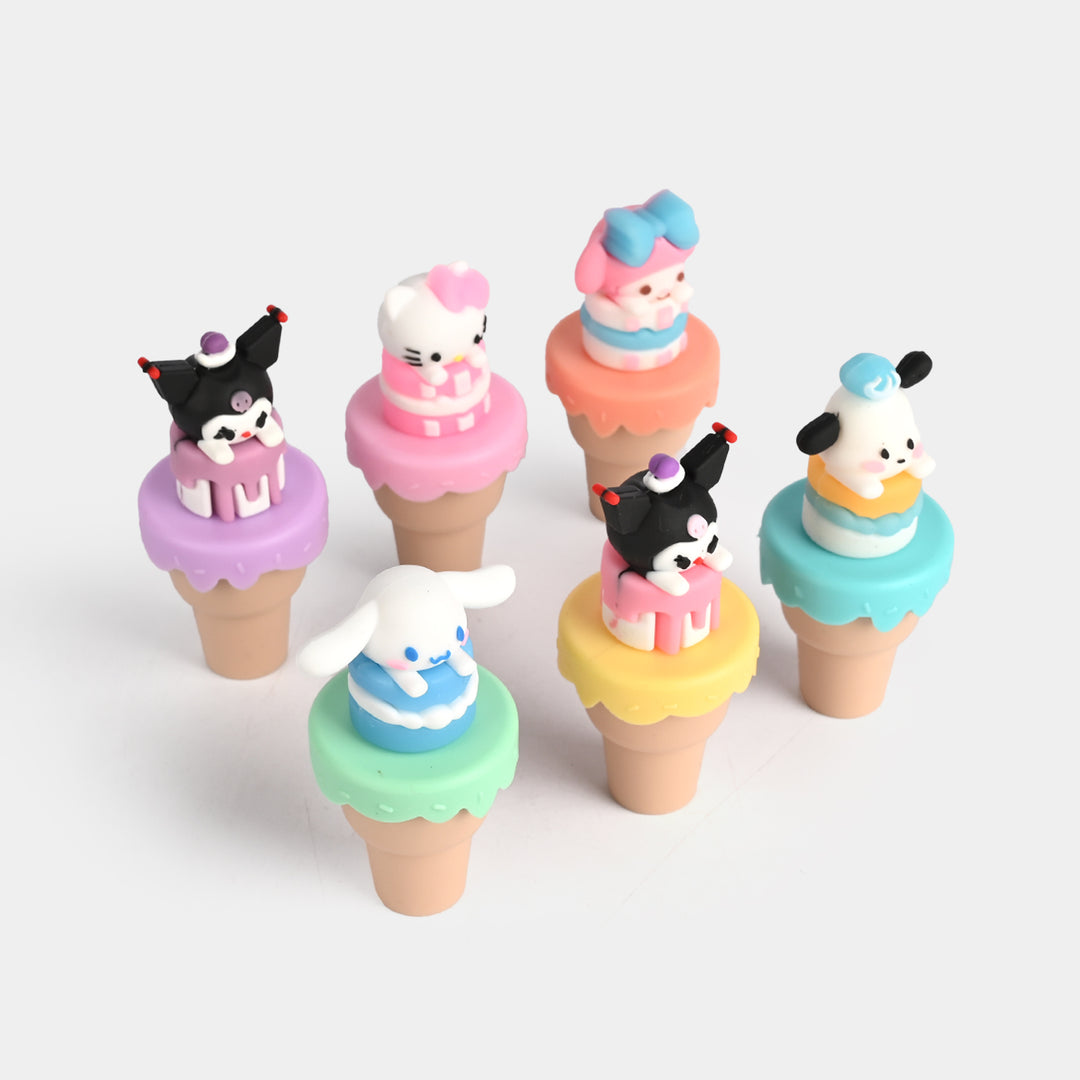 Cartoon Character Mini Highlighter Marker Set | 6PCs
