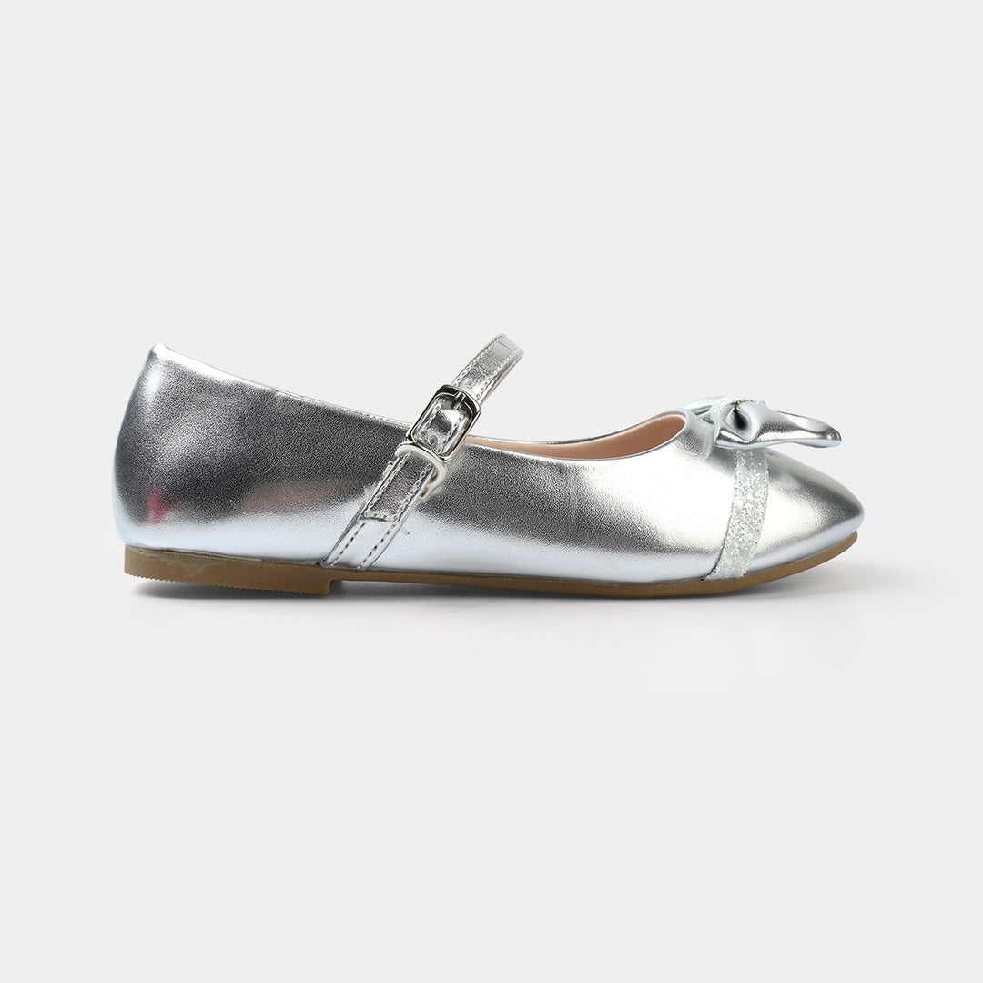 Girls Pumps ZP-160-SILVER