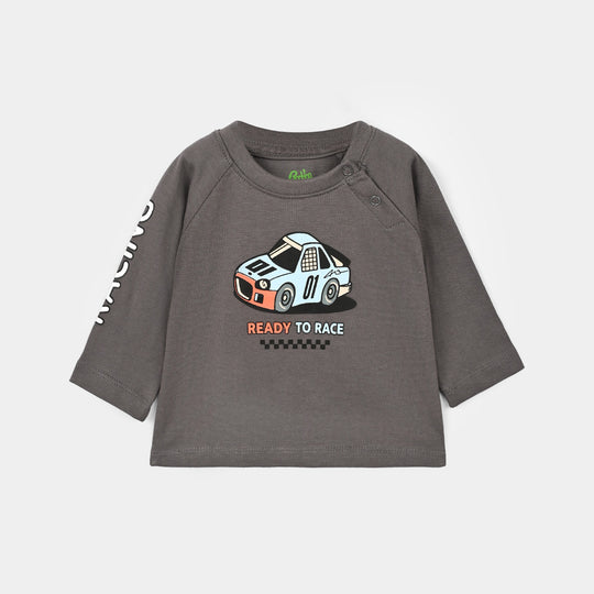 Infant Boys Cotton Jersey T-Shirt F/S Racer
