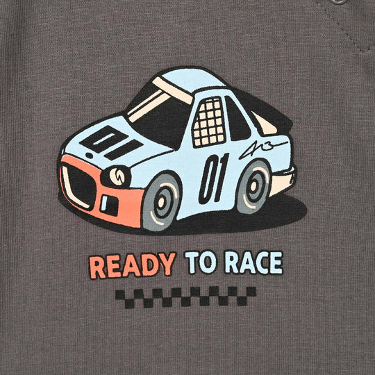 Infant Boys Cotton Jersey T-Shirt F/S Racer