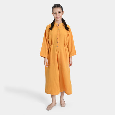 Girls PC Jumpsuit Festival Bloom-Yellow