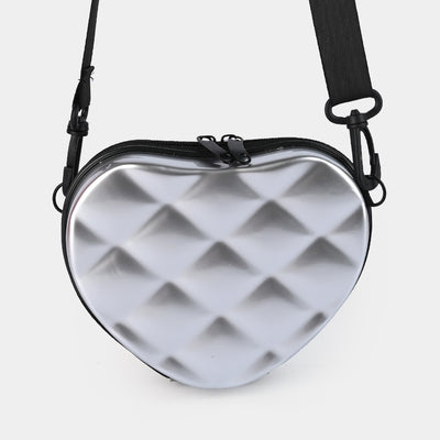 Heart Design Plastic Pouch