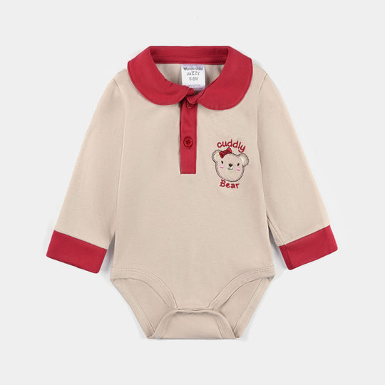 Infant Girls Cotton Interlock Suit