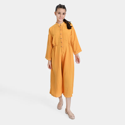 Girls PC Jumpsuit Festival Bloom-Yellow