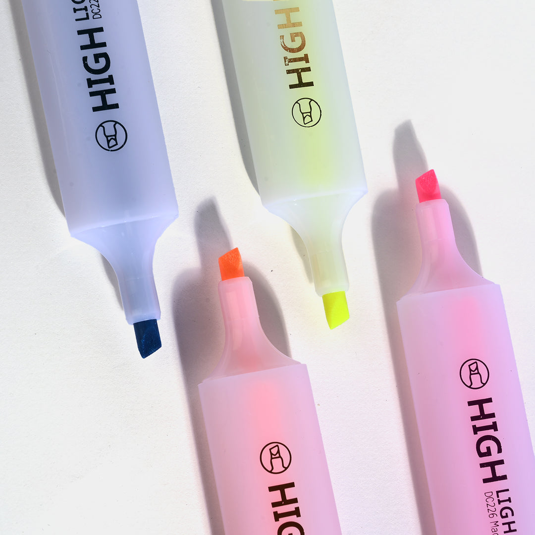Chisel Tip Highlighter Marker Set