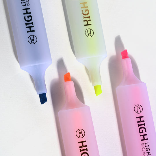 Chisel Tip Highlighter Marker Set
