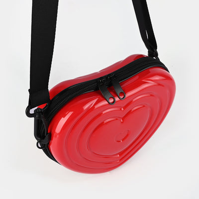 Heart Design Plastic Pouch