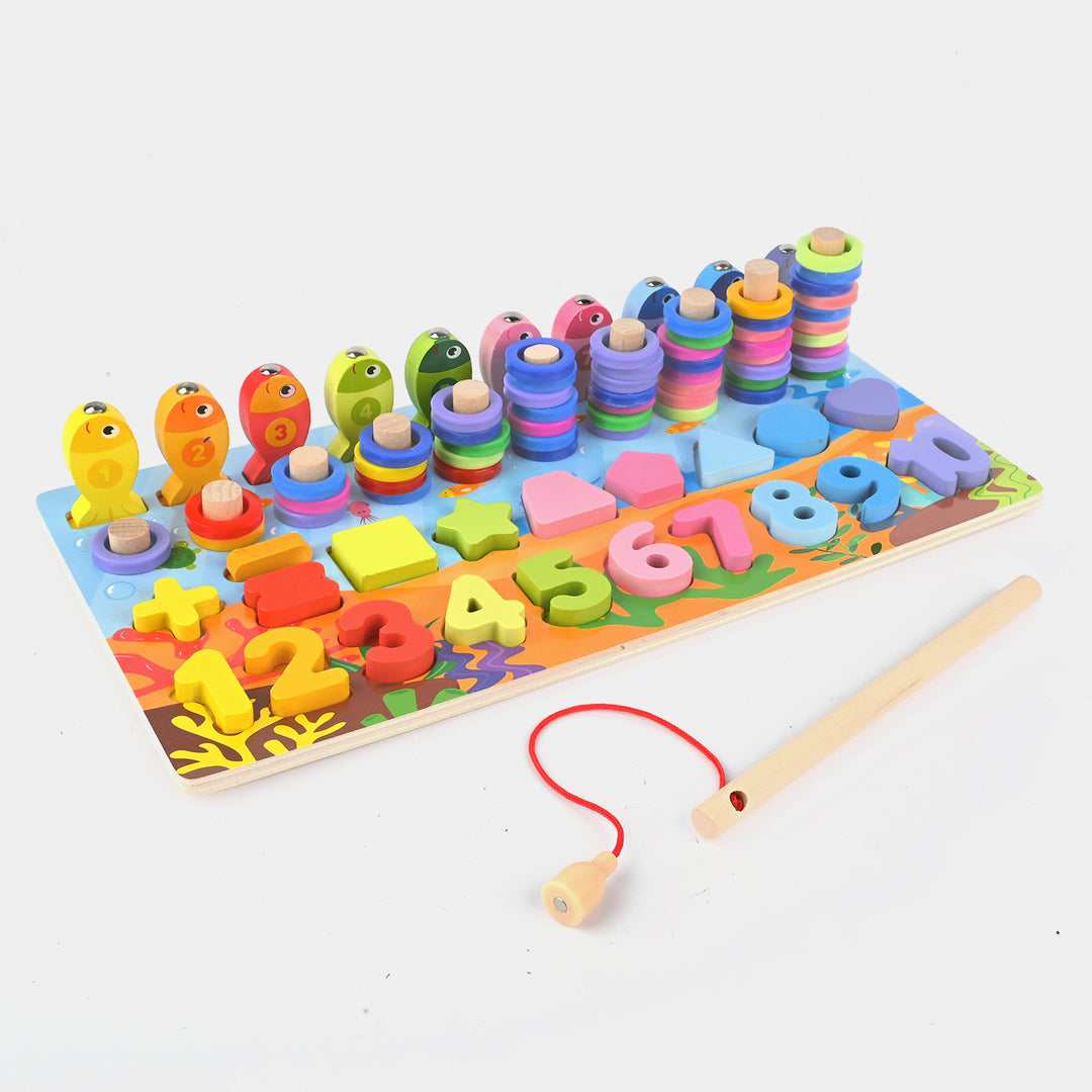 Educational Wooden Toy Set For Kids