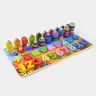 Educational Wooden Toy Set For Kids