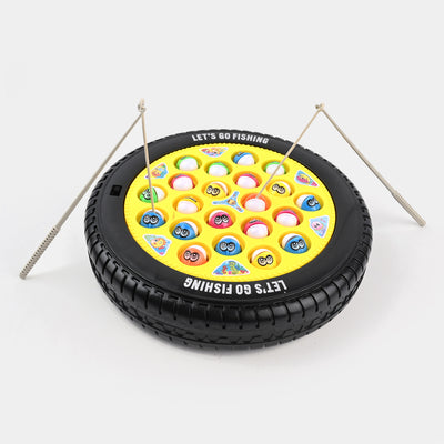 Electric Rotate Fishing Game For Kids