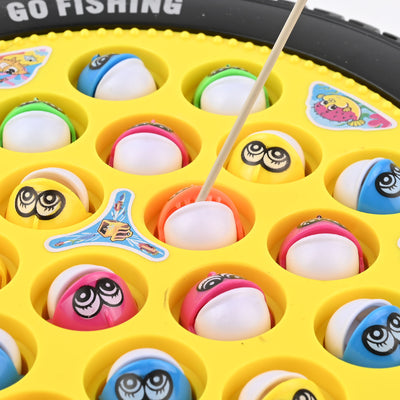 Electric Rotate Fishing Game For Kids