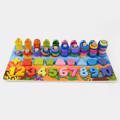 Educational Wooden Toy Set For Kids