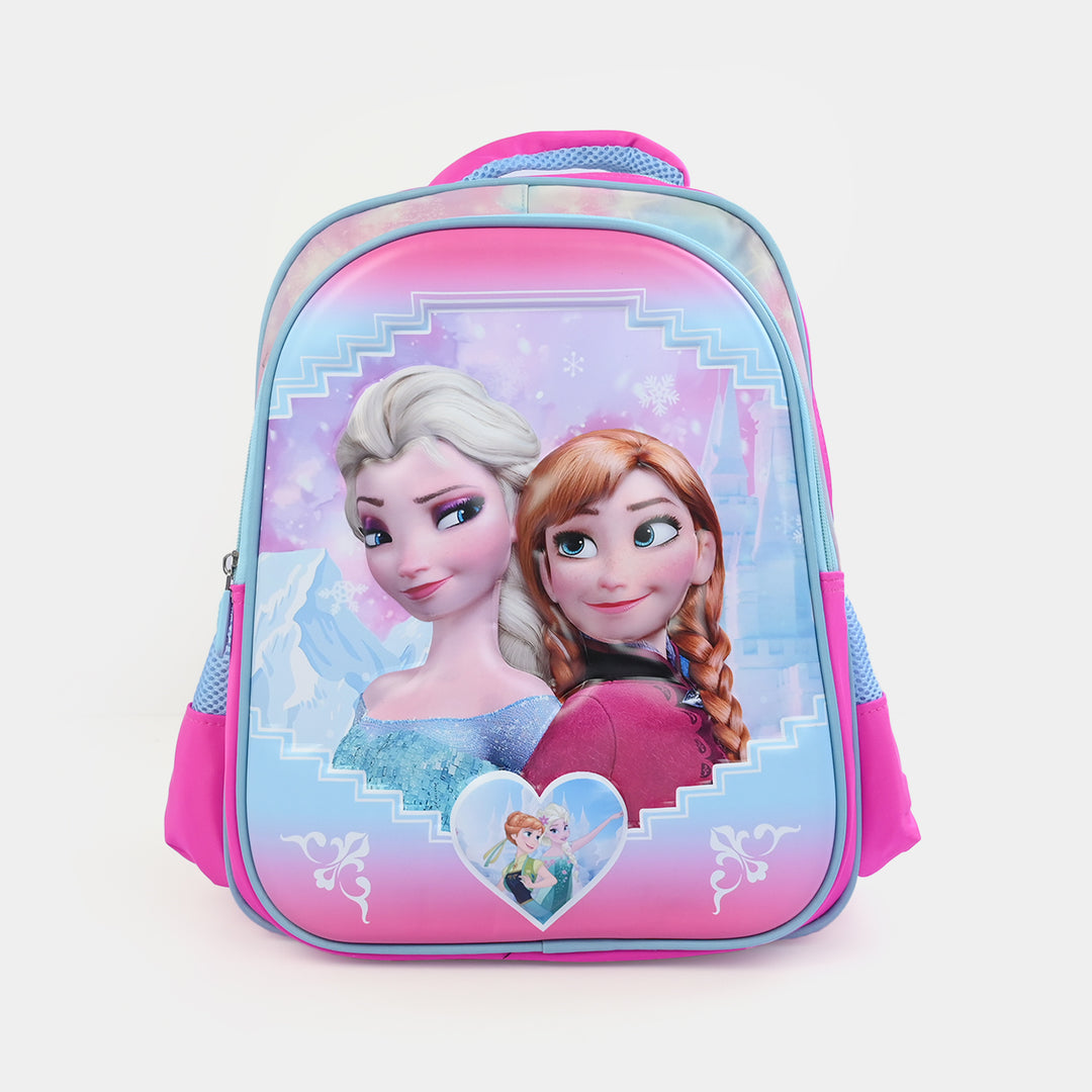 16" 3D Embossed School Backpack | Grade 2-5