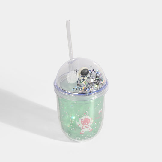 Acrylic Tumbler Mug with Straw