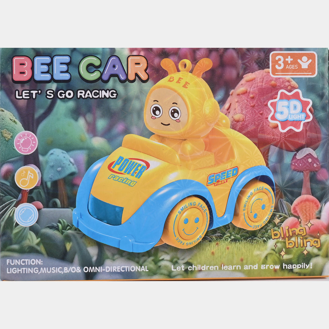 Bee Car “Let’s Go Racing” – Light & Music Toy Car
