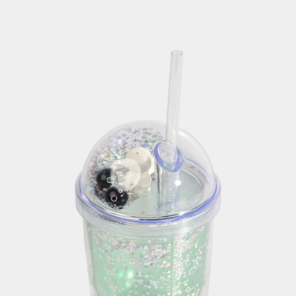 Acrylic Tumbler Mug with Straw
