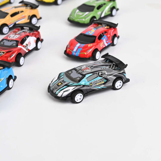 20-Piece Metal Car Racing Set