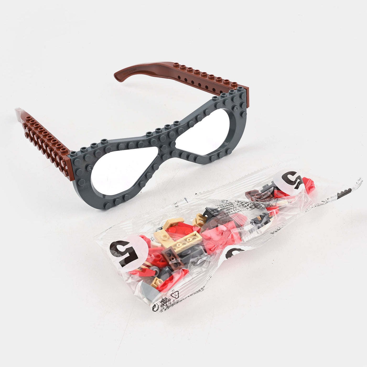 DIY Small Glasses Block | 56PCs