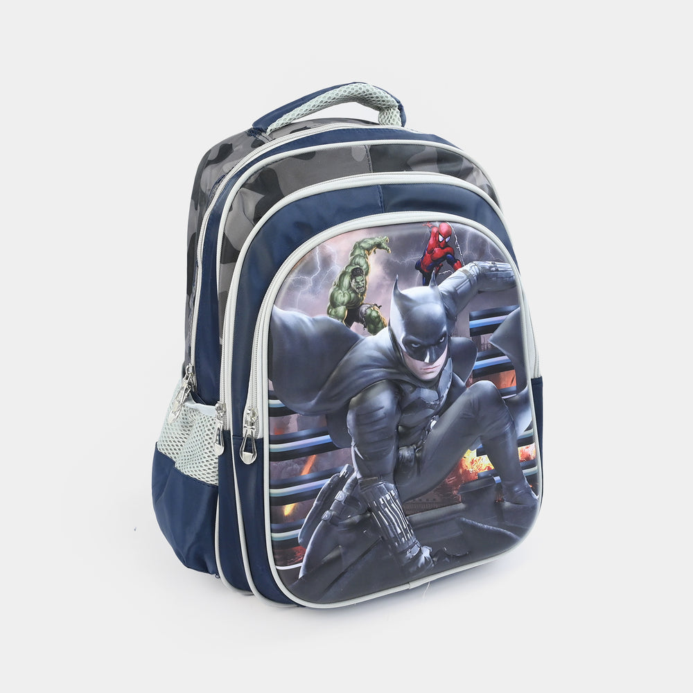 16" 3D Embossed School Backpack | Grade 2-5
