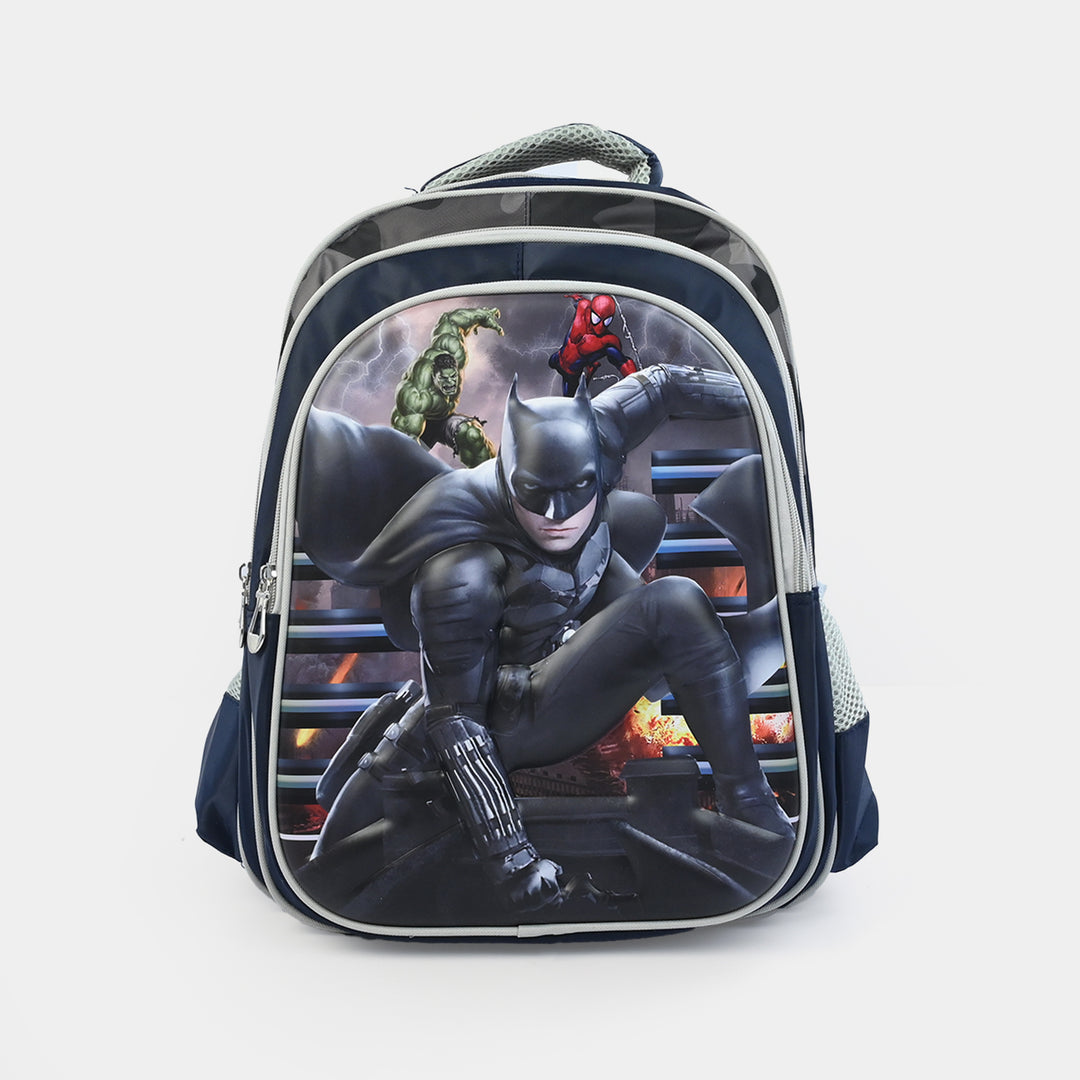 16" 3D Embossed School Backpack | Grade 2-5