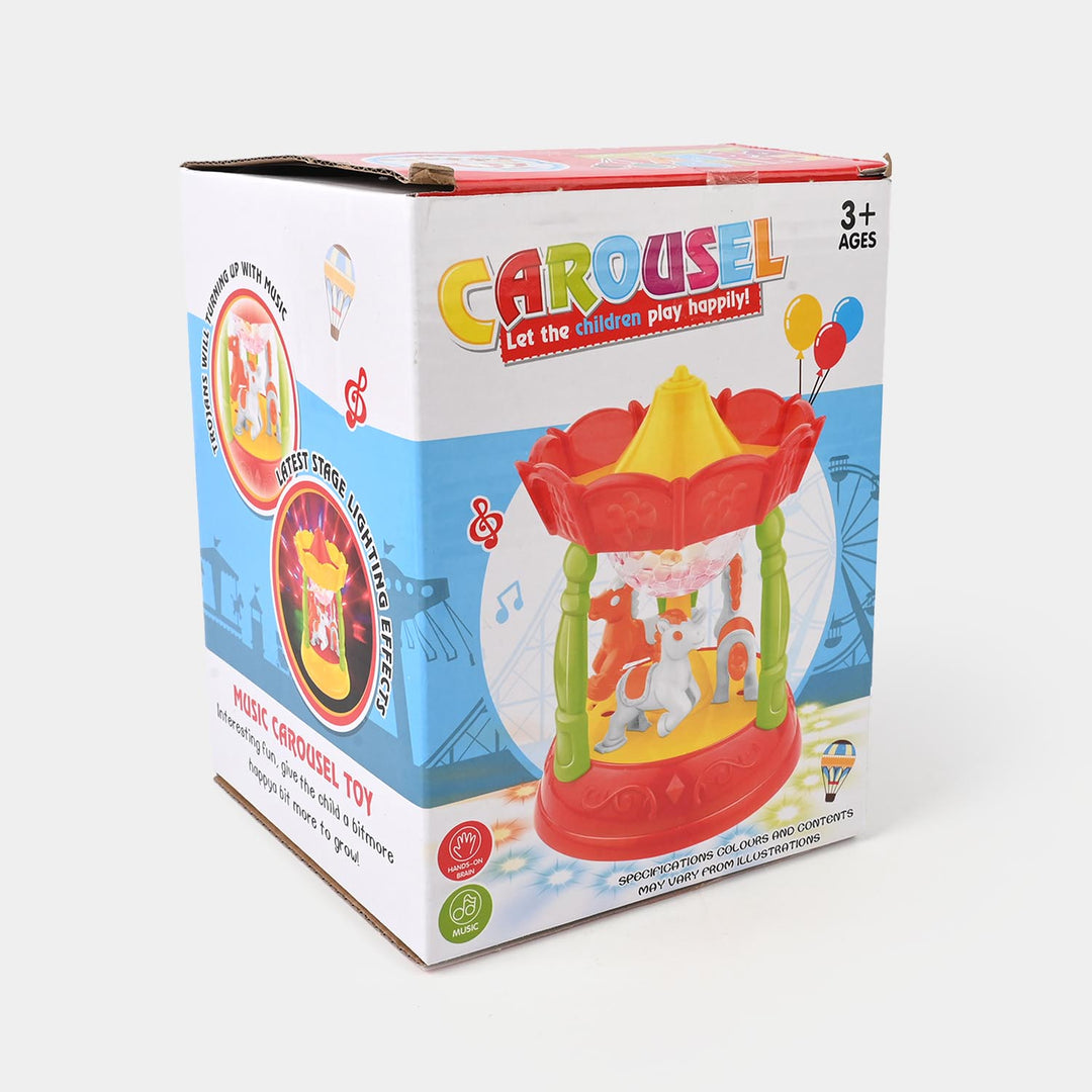 Carousel With Light & music For Kids